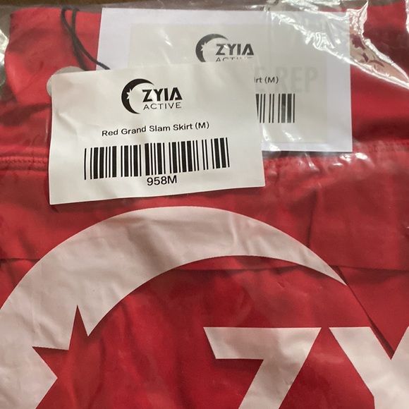 Red Grand Slam Skirt - Picture 3 of 3